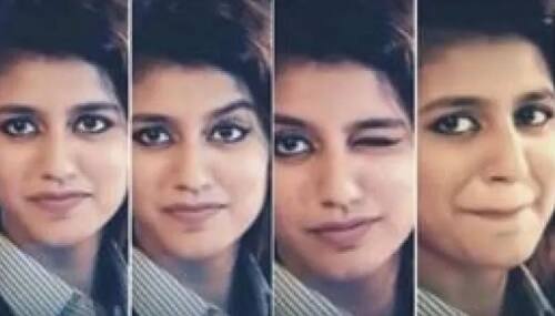 ইন্টারনেটের নয়া তারকা প্রিয়া প্রকাশ