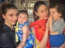 খুনসুটিতে মত্ত তৈমুর-ইনায়া, নাস্তানাবুদ দুই খুদের মা, দেখুন 