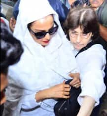 শ্রীদেবীর মৃত্যুর পর জাহ্নবি ও খুশির সঙ্গে দেখা করতে বাড়িতে গেলেন রেখা