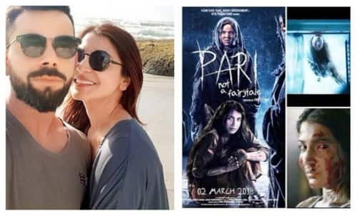 এটাই আমার স্ত্রীর সেরা অভিনয়, ‘পরী’ দেখে ট্যুইট মুগ্ধ স্বামী বিরাট কোহলির Pari screening: Virat Kohli supports Anushka Sharma like a doting husband এটাই আমার স্ত্রীর সেরা অভিনয়, ‘পরী’ দেখে ট্যুইট মুগ্ধ স্বামী বিরাট কোহলির