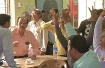 ত্রিপুরায় স্লোগান, গেরুয়া আবিরে উচ্ছ্বাস বিজেপি সমর্থকদের