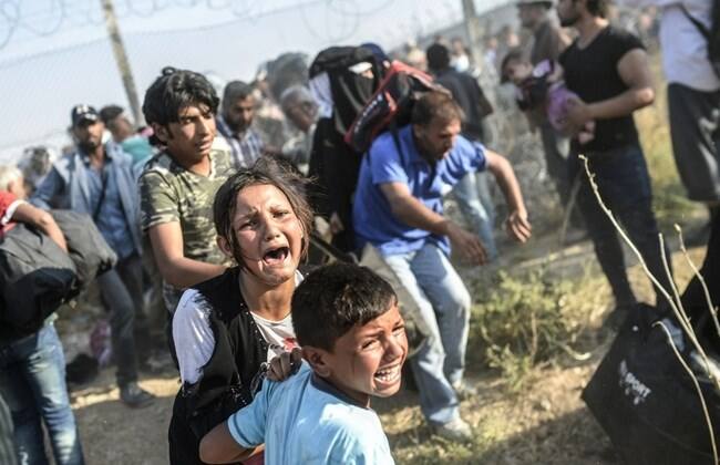 অশান্ত সিরিয়া, চারিদিকে গোলাগুলি, বোমাবর্ষণ, আতঙ্কে শৈশব