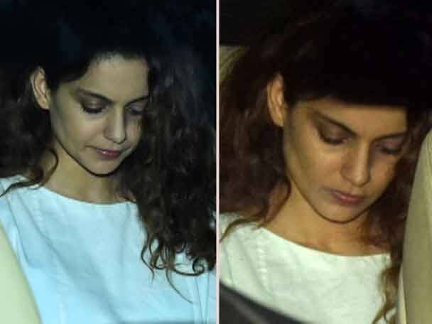 শ্রীদেবীর বাড়ির বাইরে দেখা গেল কঙ্গনা রানাউতকে