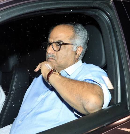 শ্রীদেবীর স্বামী বনি কপূরও এই ছবি দেখতে এসেছিলেন