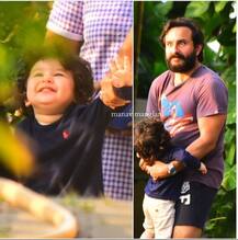 সেকী! তৈমুর বাবার সঙ্গে এটা কী করল, সেফের চোখের অভিব্যক্তি দেখুন