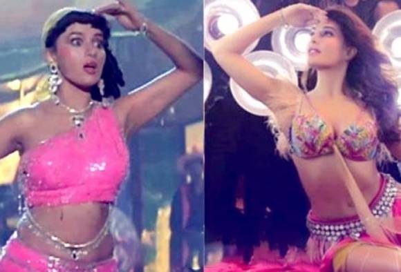 Madhuri Dixit unhappy with Jacqueline Fernandez's Ek Do Teen version? বাগী ২: জ্যাকলিনের 'এক দো তিনে'র রিমেক নিয়ে খুশি নন মাধুরী?