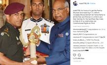 পদ্মভূষণ সম্মান প্রাপ্তির পর সামরিক বাহিনীর উদ্দেশ্যে এই বিশেষ বার্তা দিলেন ধোনি...