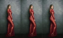 লাল টুকটুকে নেটের গাউন পরা ছবি সোশ্যাল মিডিয়ায় পোস্ট করে ট্রোলড সোনাক্ষী সিনহা