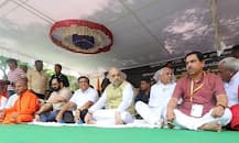 মানুষের কল্যাণের জন্য নয়, গোলমাল ও অস্থিরতার রাজনীতি করে কংগ্রেস, দাবি অমিত শাহের