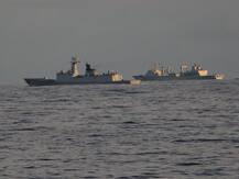 আমরা সবসময় নজর রাখছি, চিনকে বার্তা নৌবাহিনীর