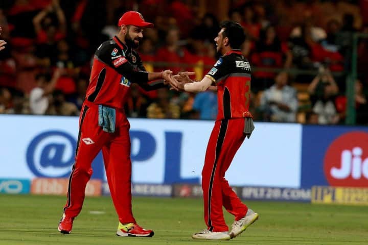 চাহাল খেলছেন রয়্যাল চ্যালেঞ্জার্স ব্যাঙ্গালোরের হয়ে, অধিনায়ক বিরাট কোহলি।