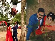 ওয়েডিং ফোটগ্রাফি: নবদম্পতির ছবি পারফেক্ট তুলতে কী কাণ্ড ঘটালেন এই ফটোগ্রাফার দেখুন