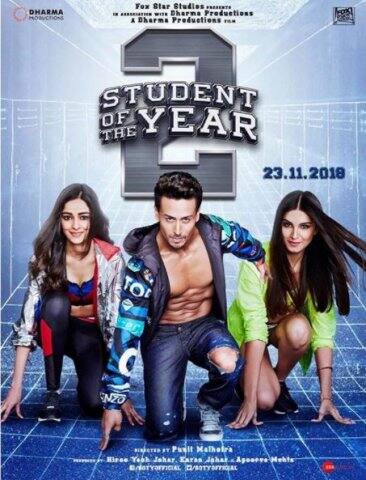 ছবির পরিচালক পুনীত মালহোত্রা পোস্ট করেছেন এই ছবিটি। ২৩ নভেম্বর মুক্তি পাবে স্টুডেন্ট অফ দ্য ইয়ার ২। 