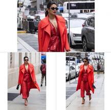 ইনস্টাগ্রামে লাল পোশাক পরা ছবি পোস্ট করে অনুরাগীদের চোখ ধাঁধিয়ে দিলেন প্রিয়ঙ্কা চোপড়া