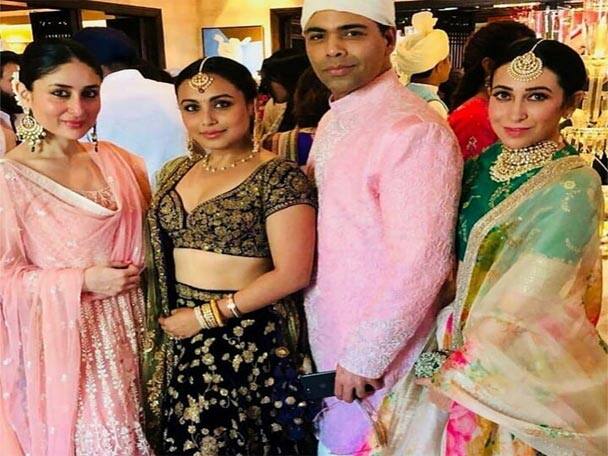  উপস্থিত কর্ণ জোহর, রানি মুখোপাধ্যায়, করিনা কপূর, সেফ আলি খান, অমিতাভ বচ্চন, অভিষেক বচ্চন, তৈমুর, করিশ্মা সহ অন্যান্যরা।