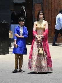 দিদি সোনামের বিয়েতে কপূরের পরিবারের কনিষ্ঠ মেয়ে শানায়া