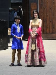 দিদি সোনামের বিয়েতে কপূরের পরিবারের কনিষ্ঠ মেয়ে শানায়া