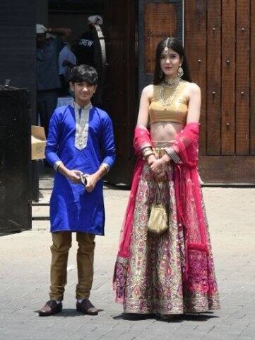 শানায়া কপূর পরিবারের সবচেয়ে ছোট মেয়ে। (ছবি-মানব মঙ্গলানি)