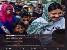 বাংলাদেশে গিয়ে রোহিঙ্গাদের সঙ্গে দেখা করলেন প্রিয়ঙ্কা চোপড়া, জানালেন নিজের অভিজ্ঞতা