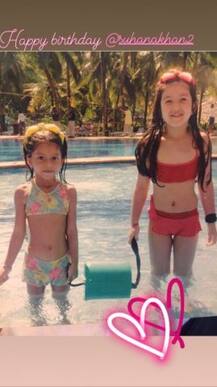 সুহানা@১৮, বার্থ ডে গার্লের ছোট্টবেলার মিষ্টি ছবি ভাইরাল