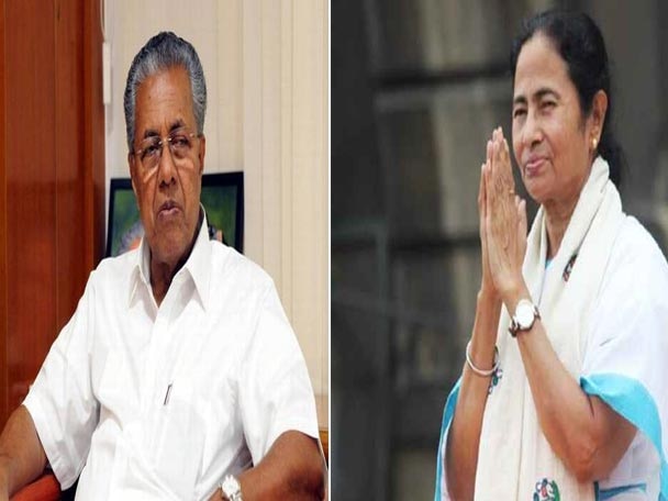 Mamata Banerjee  reaches out to wish CPM's Kerala CM on his birthday বিজয়নকে  জন্মদিনের শুভেচ্ছা মমতার, ইয়েচুরির সঙ্গে  সৌজন্য বিনিময়