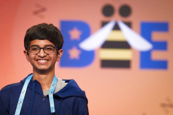 এর আগে এই প্রতিযোগিতা জেতা ২৩ জনের মধ্যে ১৯ জনই ভারতীয় বংশোদ্ভূত। ছবি সৌজন্যে এপি 