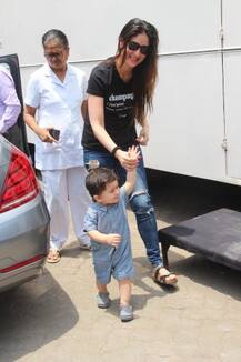 স্কুল যেতে মোটেই ভাল লাগে না, কিন্তু মা নিয়ে যাবেই, রাগী তৈমুর!