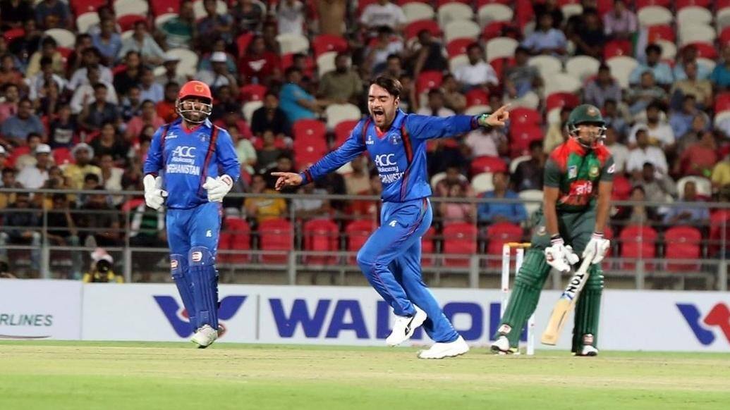 Four star Rashid ensures series clinching win for Afghanistan রশিদ খানের ঘূর্ণিতে টি ২০ সিরিজে হারল বাংলাদেশ