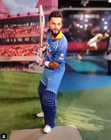 নয়াদিল্লির মাদাম তুসোয় বিরাটের মোমের মূর্তি