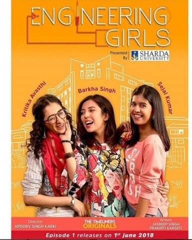 চলতি বছর মুক্তি হতে চলা টিভিএফ ওয়েব সিরিজ ‘ইঞ্জিনিয়ারিং গার্লস’-এ দেখা যাবে বরখাকে। ছবি - ইনস্টাগ্রাম 