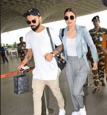 দেখুন! মুম্বই বিমানবন্দরে হাতে হাত বিরাট-অনুষ্কা