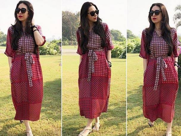  বিভিন্ন ধরনের ডিজাইনের ফ্রক খুব সুন্দর ভাবে ক্যারি করতে পারেন করিশ্মা