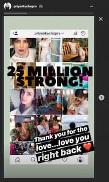 ইনস্টাগ্রামে ফলোয়ার সংখ্যায় মোদী, অমিতাভ, শাহরুখ, সলমন, দীপিকা, নিক জোনাসকে পিছনে ফেললেন প্রিয়ঙ্কা চোপড়া