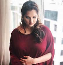 দেখুন, বেবি বাম্প নিয়ে একটি পত্রিকার জন্য ফটোশ্যুট সানিয়া মির্জার