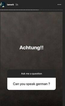 অনুরাগীদের প্রশ্নের খোলামেলা ও মজাদার উত্তর শাহরুখের