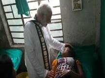 সভা চলাকালীন প্যান্ডেল ভেঙে আহত ৯১, দেখতে মেদিনীপুর হাসপাতালে মোদী