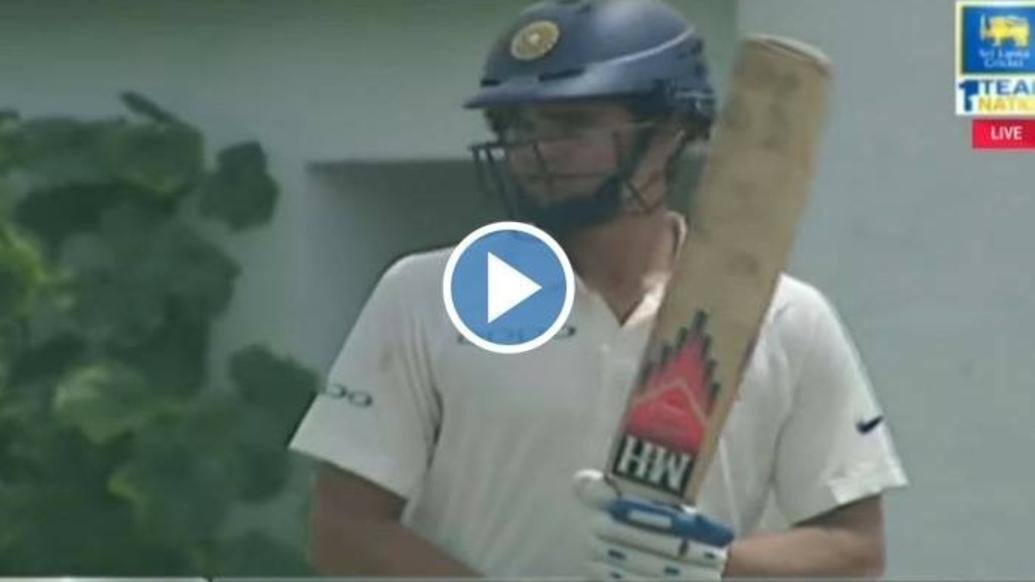 Watch: arjun gets out for a duck on his international debut দেখুন: অনূর্দ্ধ ১৯ আন্তর্জাতিক অভিষেক ম্যাচে শূন্য রানে আউট সচিন-পুত্র অর্জুন