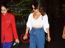 অনেক চেষ্টা করেও \'এনগেজমেন্ট রিং\' লুকোতে পারলেন না প্রিয়ঙ্কা চোপড়া