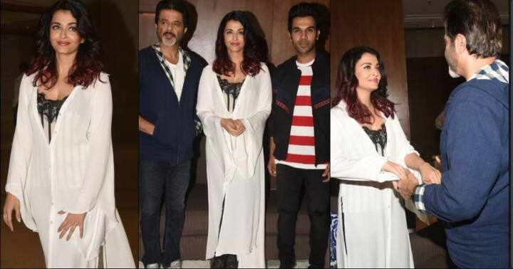 দীর্ঘদিন পর ফের একসঙ্গে অভিনয় করছেন ঐশ্বর্য রাই বচ্চন ও অনিল কপূর। তাঁরা এখন ‘ফ্যানি খান’ নামে এই ছবির প্রচারে ব্যস্ত। ছবি সৌজন্যে মানব মঙ্গলানী