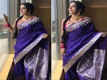 সাম্প্রতিক এক ওয়েব সিরিজের সৌজন্যে তিনি জনপ্রিয় অভিনেত্রী, শাড়িতে তাঁর সৌন্দর্য দেখুন