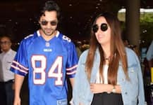 বান্ধবী নাতাশার সঙ্গে লন্ডন থেকে মুম্বই ফিরলেন বরুণ ধবন