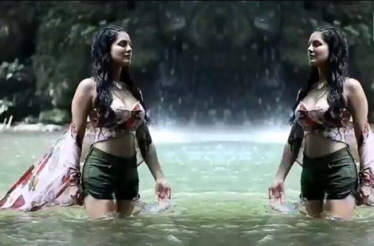 Sunny Leone latest video দেখুন গভীর জঙ্গলে ঝর্ণায় স্নানরত সানি লিওনকে
