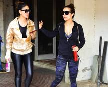 এক সঙ্গে জিম থেকে বার হচ্ছেন করিনা, মালাইকা