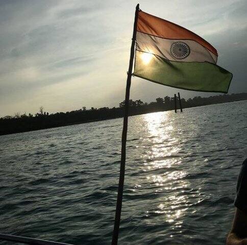 জাতীয় পতাকার এই ছবিটি পোস্ট করে স্বাধীনতা দিবসের শুভেচ্ছা জানিয়েছেন অভিনেত্রী মণীষা মুখোপাধ্যায়। ছবি সৌজন্যে ইনস্টাগ্রাম 