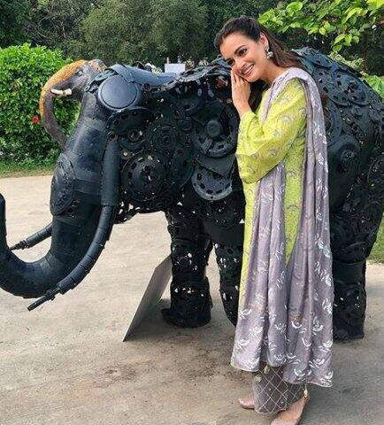 স্বাধীনতা দিবসে সোশ্যাল মিডিয়ায় এই ছবিটি পোস্ট করেছেন অভিনেত্রী দিয়া মির্জা। ছবি সৌজন্যে ইনস্টাগ্রাম