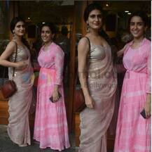 দেখুন! শাড়ি পরে ইদের উৎসবে যোগ দিলেন ফতিমা সানা শেখ