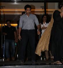 স্ত্রী-কন্যার সঙ্গে অক্ষয় কুমারের ‘গোল্ড’ দেখতে গেলেন সচিন