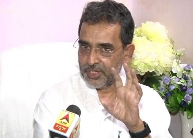 Kushwaha quits NDA following resentment over seat distribution in bihar ahead of 2019 general election বিহারে আসন নিয়ে বিজেপির ওপর ক্ষোভে এনডিএ, কেন্দ্রে মন্ত্রিত্ব ছাড়লেন আরএসএলপি সভাপতি কুশওয়া, হতাশ,  বললেন, মোদির নেতৃত্বে হতাশ, বীতশ্রদ্ধ