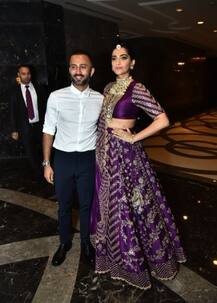 বিয়ের পর ফের র‍্যাম্পে সোনাম কপূর, ব্যাক স্টেজে দোপাট্টা সামলাতে দেখা গেল স্বামী আনন্দ আহুজাকে