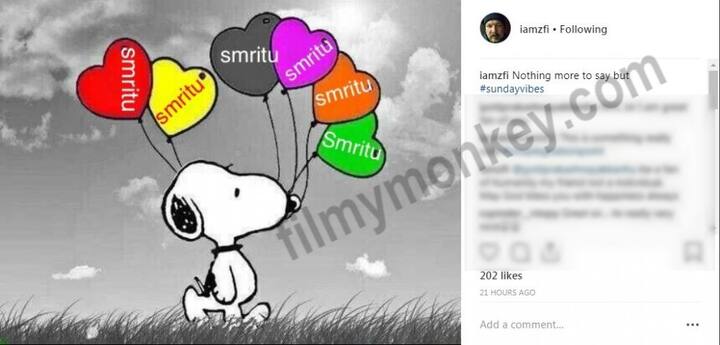 ফের জুবিন পোস্ট করেন এই ছবিটি।